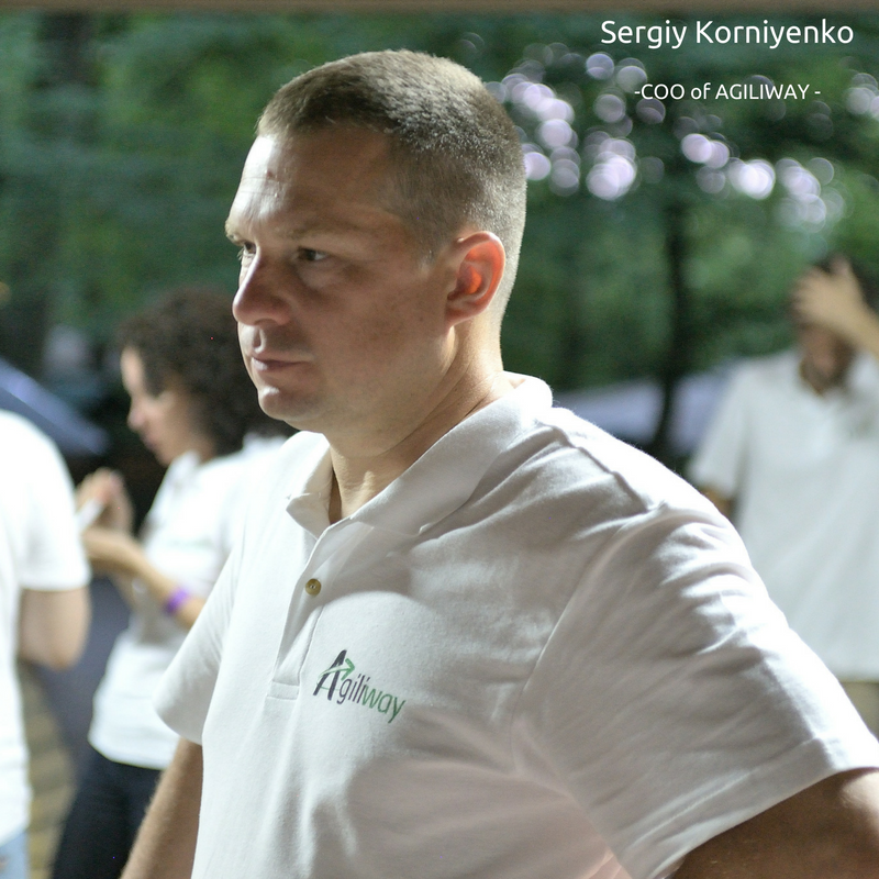 Sergiy Korniyenko, COO of Agiliway