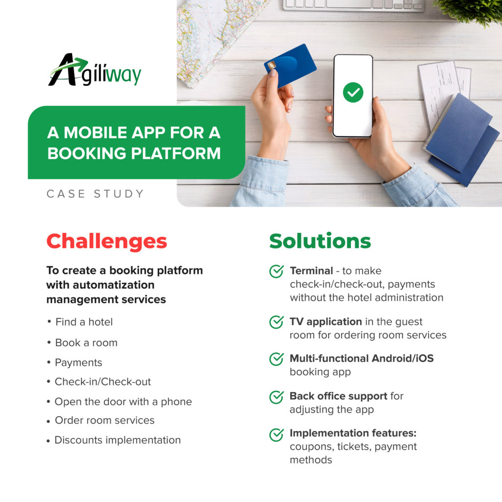 Booking platform developing