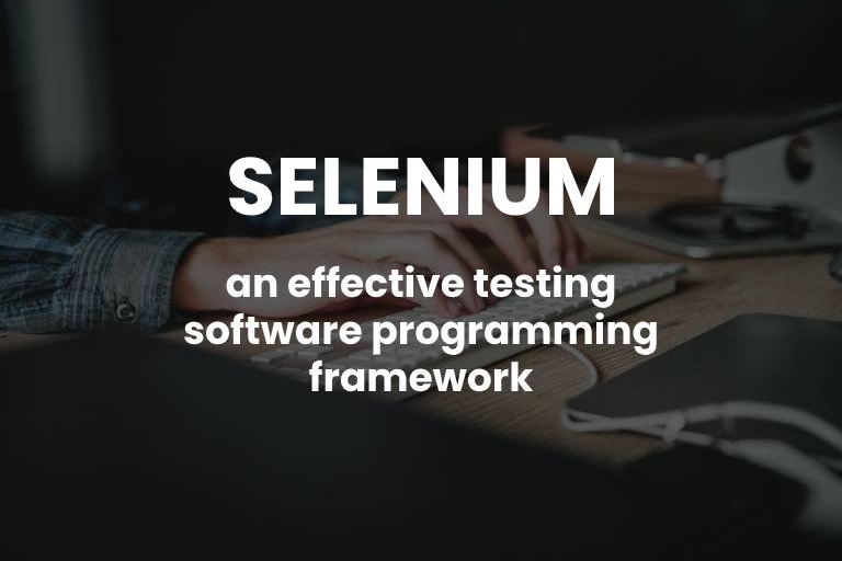 Selenium-testing-software