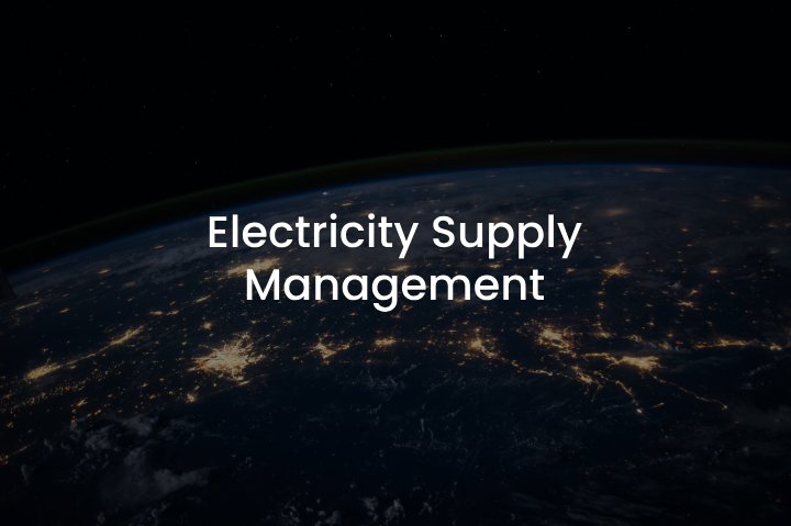 electricity supply management solution